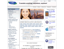 Tablet Screenshot of lec.com