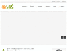 Tablet Screenshot of lec.hr
