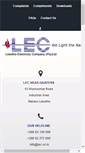 Mobile Screenshot of lec.co.ls