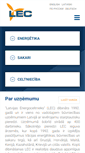 Mobile Screenshot of lec.lv